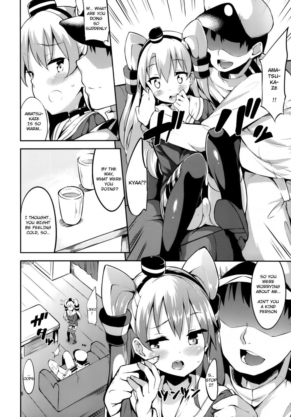 Hentai Manga Comic-Amatsukaze-chan to-Read-5